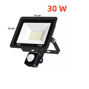 Outdoor LED Floodlight with PIR Motion Sensor, Waterproof Security Light for Garden, Garage, and Patio