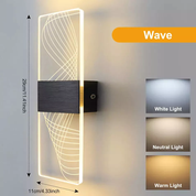 Modern LED Up Down Indoor Sconce