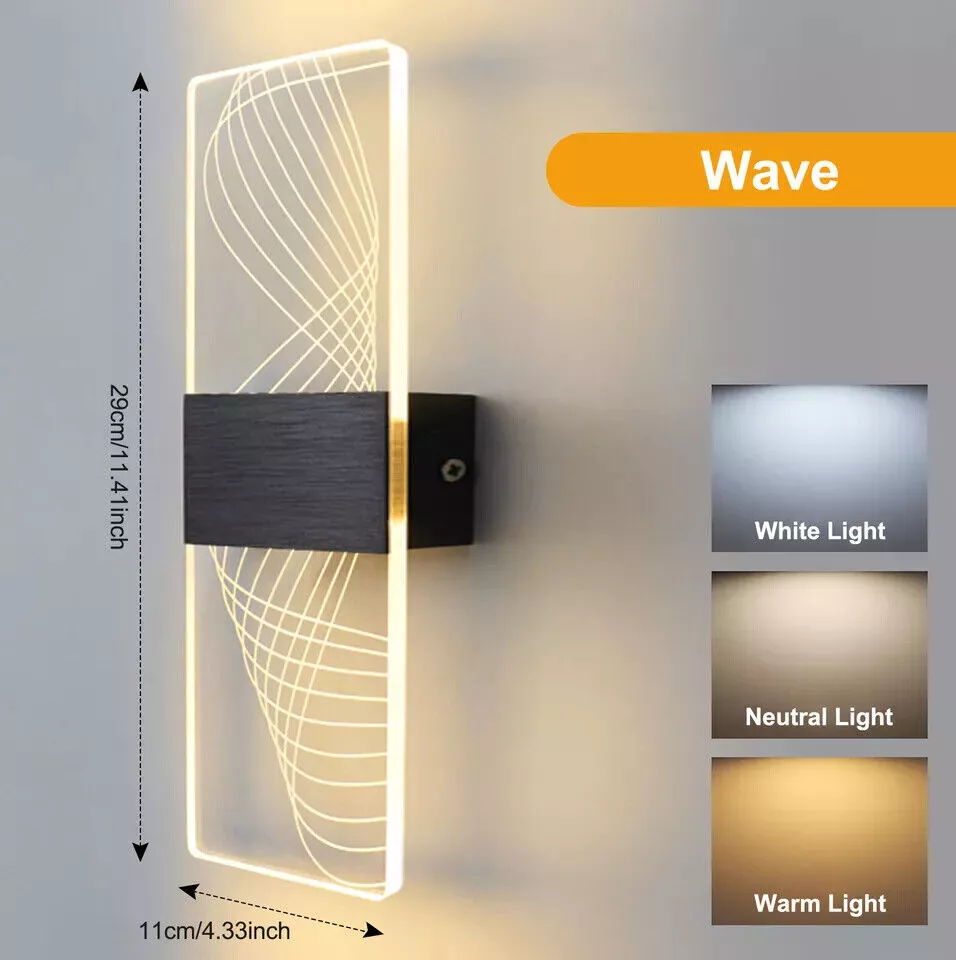 Modern LED Up Down Indoor Sconce