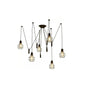 Vintage Industrial 6 Way Chandelier Ceiling Pendant Light Cage Spider Retro Lamp