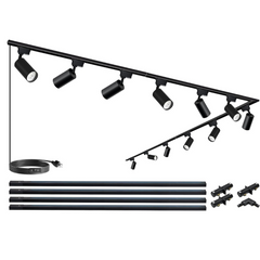 Solar-powered outdoor light fixture with remote control on a white background
