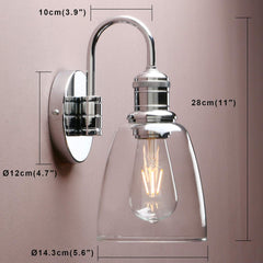 Wall-mounted light fixture 