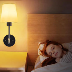 Wall-mounted rechargeable light fixtures

