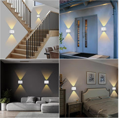 Wall light with 360° rotation

