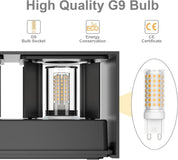 Warm white indoor wall lamp

