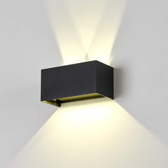 Waterproof outdoor LED sconce

