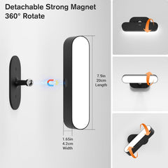 Wireless wall lamp with touch control

