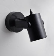 Wooden lamp with industrial look

Compact LED wall light design

