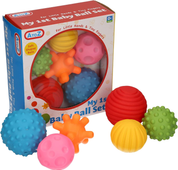 A to Z My First Baby Sensory Balls – Soft, Multi-Textured Developmental Toy Set
