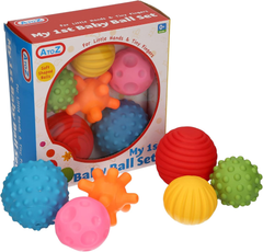 A to Z My First Baby Sensory Balls – Soft, Multi-Textured Developmental Toy Set