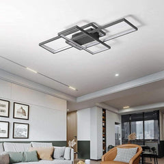 aluminum and silicone ceiling lamp design
