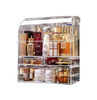 X-Large Acrylic Makeup Organiser Box with Drawers, Waterproof Dustproof Storage Case
