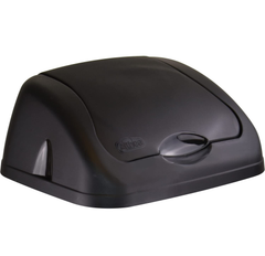 Sterling Ventures 60L Premium Plastic Swing Bin – Black Kitchen & Home Waste Bin