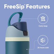 Owala FreeSip 32oz Insulated Stainless Steel Sports Bottle with Straw – Candy Store