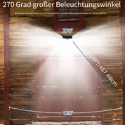 LED Solar Wall Lights 2 Pack
