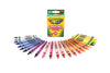 24-Count Bright Crayons Set, Strong Vibrant Colours for Kids, School & Art Projects
