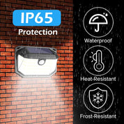 LED Solar Wall Lights 2 Pack