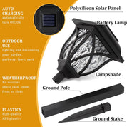 decorative solar lights with ripple effect

