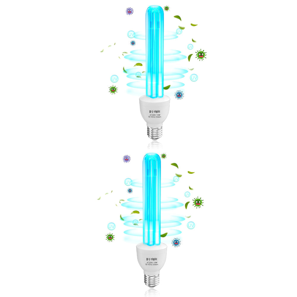 15W UV Germicidal Lamp UV Light Bulb | Aesthetic Light Bulb