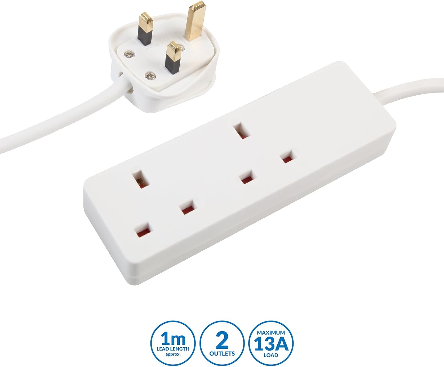 dual outlet extension lead

