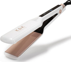 Extra Wide 57mm Flat Iron Hair Straightener, 3D Ceramic Tourmaline Plates for Thick Hair