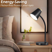flicker-free LED nightstand light

