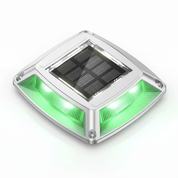 LED Solar Deck Lights Outdoor Waterproof Garden Step & Pathway Lamps