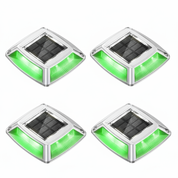 LED Solar Deck Lights Outdoor Waterproof Garden Step & Pathway Lamps