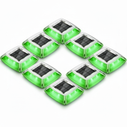 LED Solar Deck Lights Outdoor Waterproof Garden Step & Pathway Lamps