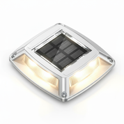 LED Solar Deck Lights Outdoor Waterproof Garden Step & Pathway Lamps