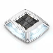 LED Solar Deck Lights Outdoor Waterproof Garden Step & Pathway Lamps