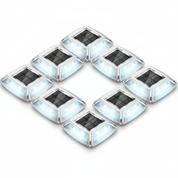 LED Solar Deck Lights Outdoor Waterproof Garden Step & Pathway Lamps