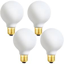 7W E27 LED Globe Bulb, Energy-Efficient, Frosted G80 Light Bulb