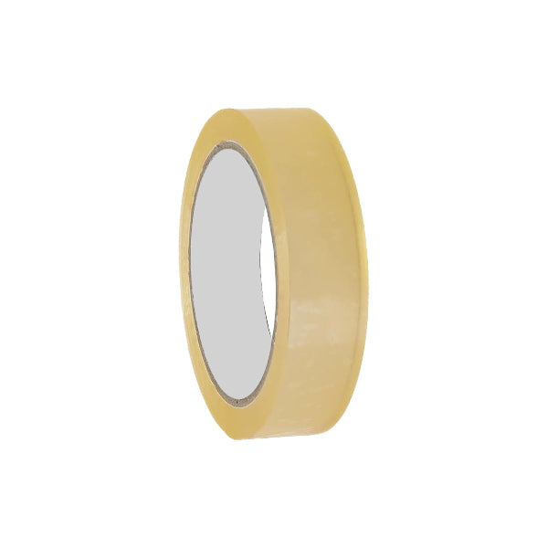Clear Cello Tape, 24mm Wide Strong Transparent Adhesive, 45 Micron Packing Roll