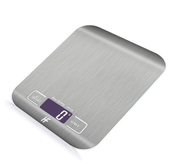 HomeFashion Digital Kitchen Scale 5kg/11lb – 1g Precision, Stainless Steel LCD