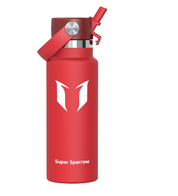 Insulated Stainless Steel Water Bottle – Leakproof FlipFlow Flask with Straw Lid