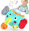 Walking Elephant Baby Toy – Musical Crawling & Sensory Toy for 6–12M, Ideal Gift for 1 Year Old Boys & Girls