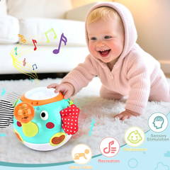 Walking Elephant Baby Toy – Musical Crawling & Sensory Toy for 6–12M, Ideal Gift for 1 Year Old Boys & Girls