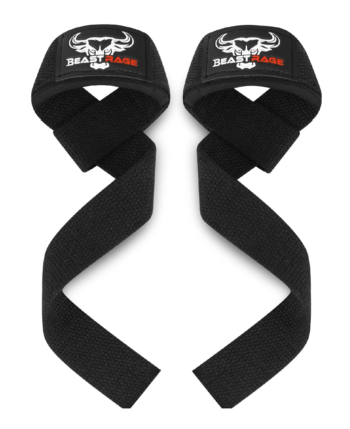 Weight Lifting Straps – Padded Cotton Gel Wrist Support for Gym, Deadlift & Powerlifting