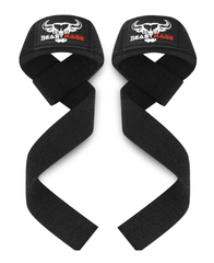 Weight Lifting Straps – Padded Cotton Gel Wrist Support for Gym, Deadlift & Powerlifting