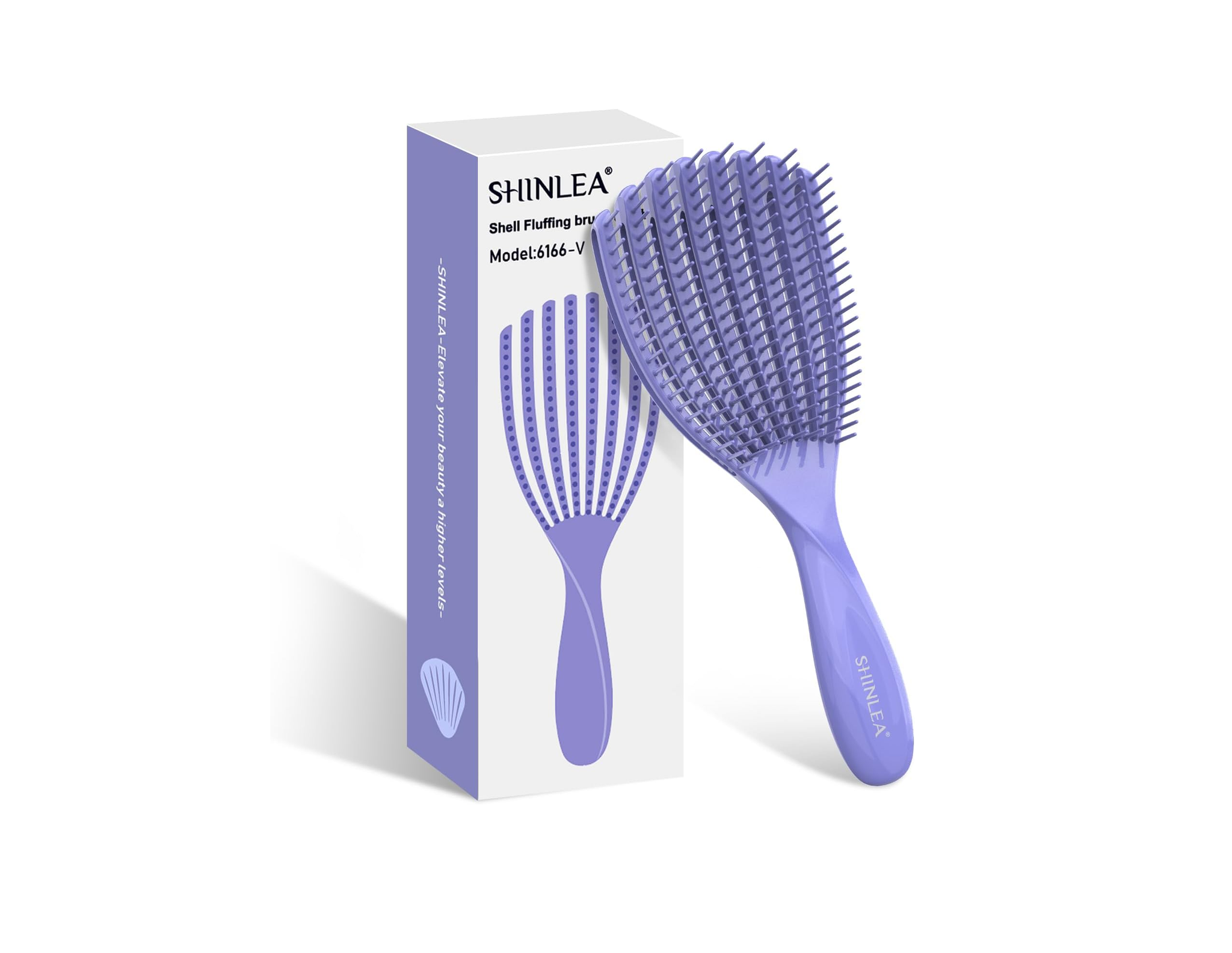 Detangle Hair Brush for Curly Hair – Vent Brush for Styling, Reduces Knots & Breakage