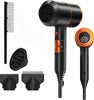 Hair Dryer UK Edition – High-Performance Ionic, 3 Heat & 2 Speed, Cool Shot, Diffuser & 2 Nozzles