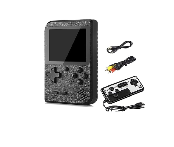 Portable Handheld Game Console – 800 Classic Games, TV & 2-Player Support, Rechargeable