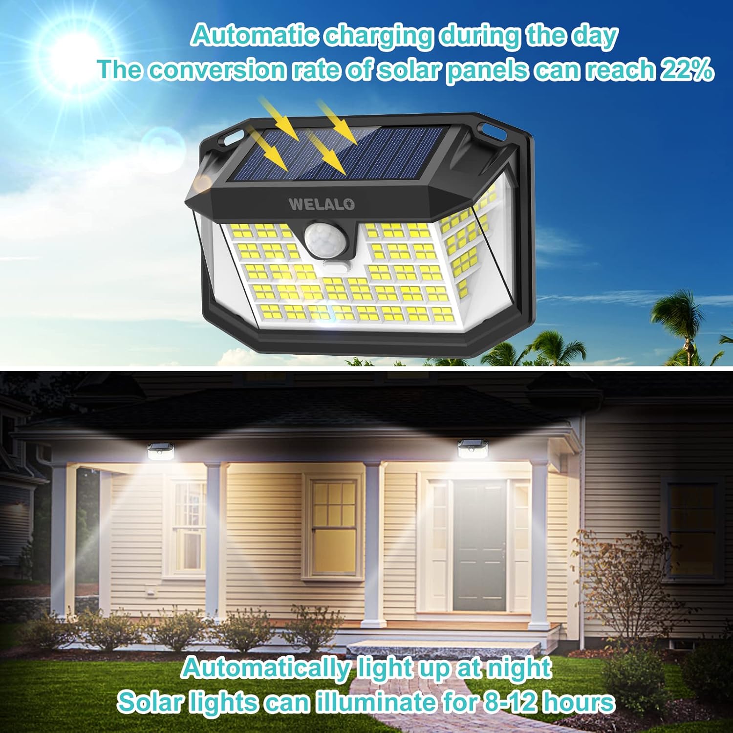 motion sensor garden light

