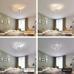 Chic LED Ceiling Lamp Fixture – Modern and Decorative Pendant Chandelier for Living Room, Bedroom, and Elegant Indoor Spaces