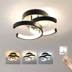 Chic LED Ceiling Lamp Fixture – Modern and Decorative Pendant Chandelier for Living Room, Bedroom, and Elegant Indoor Spaces