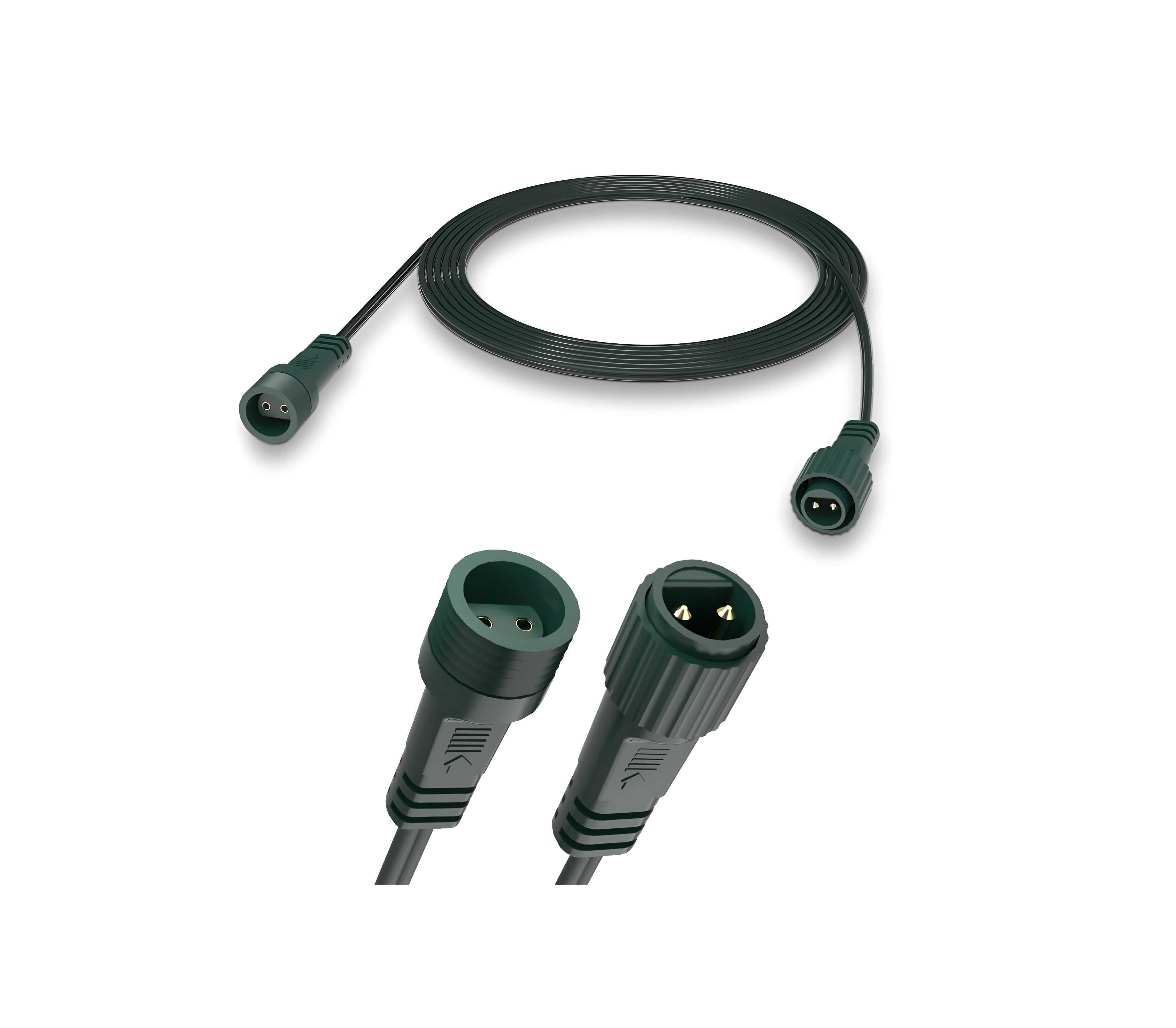 5m 2 Pin Festoon Extension Cable