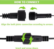 10m 2 Pin Festoon Extension Cable