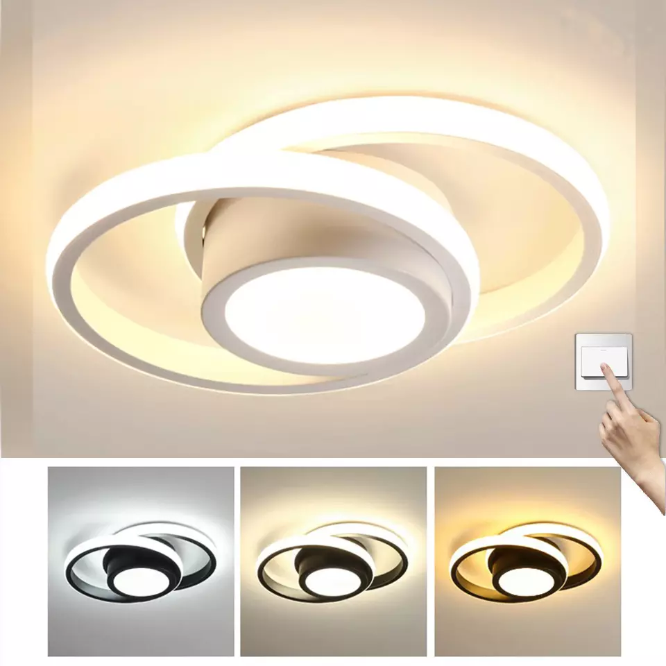 Modern LED Pendant Chandelier for Living Room and Bedroom - Stylish Ceiling Light for UK Homes