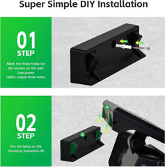 333 LED Solar Motion Sensor Light Outdoor Waterproof Security Lamp - Black